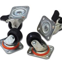 Digitus Kółka z blokadą do wolnostojących obudów sieciowych i serwerowych