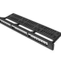 Patch panel Lanberg PPKS-1124-B (1U; 19″)