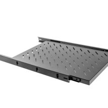 LANBERG WYSUWANA PÓŁKA DO SZAF 19″ 1000MM (1U, 465X750MM, UDŹWIG DO 15KG, MONTAŻ 4 PUNKTOWY)