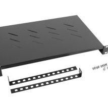 Półka do szaf Lanberg AK-1004-B (300 mm; kolor czarny)