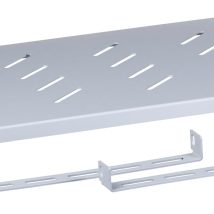 LANBERG PÓŁKA DO SZAF 19″ 600MM (1U, 483X330MM) SZARA AK-1004-S