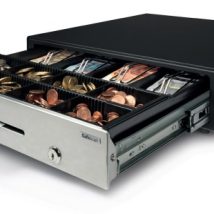 Safescan HD-4141S – Szuflada na pieniądze – Schwarz, Silber (132-0426)