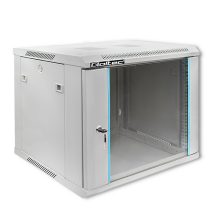 Qoltec Szafa RACK 19″ | 9U | 600 x 500 x 600 | Szara | Wisząca