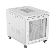 SZAFA INSTALACYJNA RACK STOJĄCA 19″ 15U 800X1000 SZARA DRZWI PERFOROWANE LCD LANBERG (FLAT PACK)