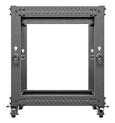 Lanberg OR01-6112-B stojak 12U Stojak wolnostojący Czarny - obrazek 4