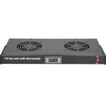 Extralink | Panel wentylatorów | 19″, 2 wentylatory, z termostatem