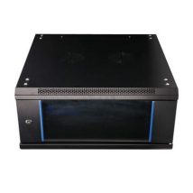 Extralink Szafa rack 4U 600×600 Czarna montowana na ścianie
