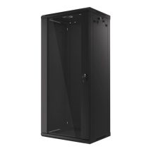 Lanberg WF01-6427-10B stojak 27U Szafa wisząca Czarny