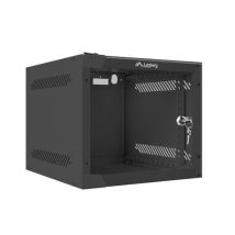 Szafa rack Lanberg WF10-2304-10B (4U; 240mm / 280mm / 310 mm; wisząca; Szklane; 10″; kolor czarny)