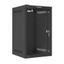 Szafa rack Lanberg WF10-2309-10B (9U; 462mm / 280mm / 310 mm; wisząca; Szklane; 10″; kolor czarny)
