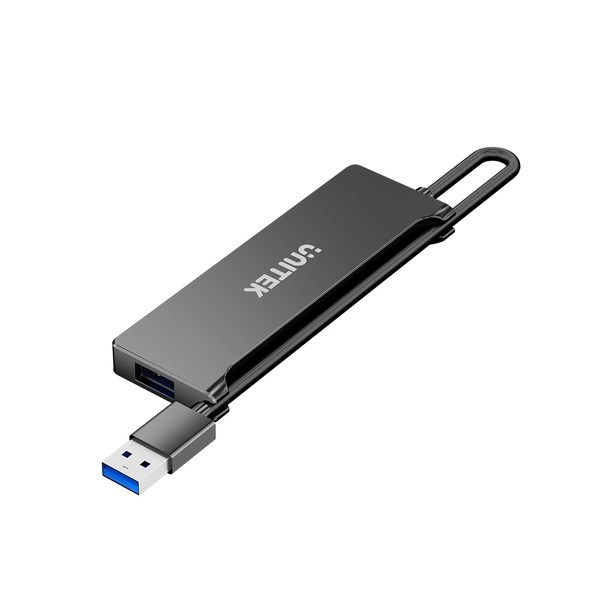 UNITEK HUB USB-A 4X USB-A 5 GBPS, CZARNY - obrazek 3