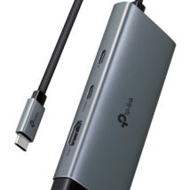 Hub TP-LINK UH6120C 2xUSB-A 3.0, 1xUSB-C 3.0, 1xUSB-C PD, HDMI 4K, RJ45 GE