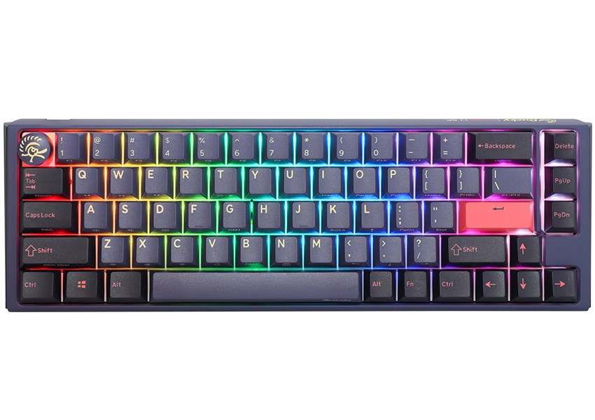 Ducky One 3 SF klawiatura Gaming USB QWERTY Angielski Niebieski - obrazek 4