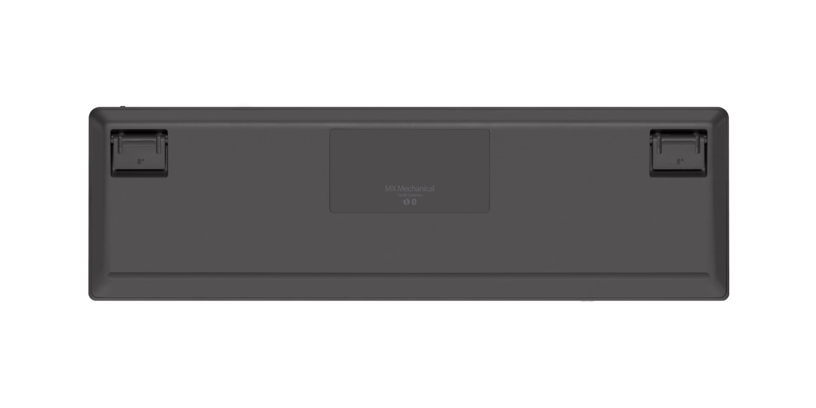 Logitech MX Mechanical klawiatura Biuro RF Wireless + Bluetooth QWERTZ Niemiecki Grafitowy, Szary