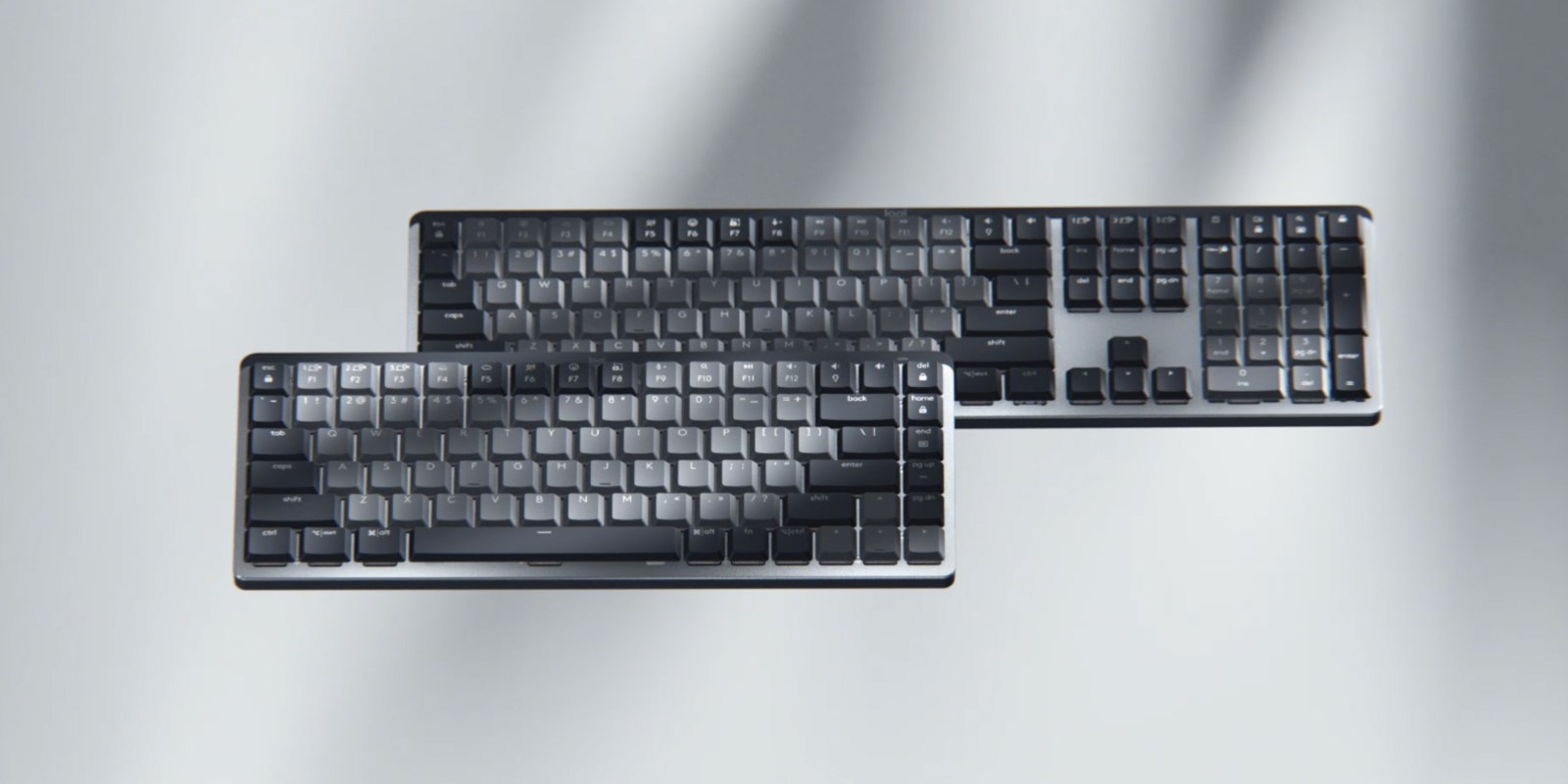 Logitech MX Mechanical klawiatura Biuro RF Wireless + Bluetooth QWERTZ Niemiecki Grafitowy, Szary - obrazek 3