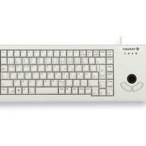 CHERRY XS Trackball klawiatura Uniwersalne USB QWERTZ Niemiecki Szary