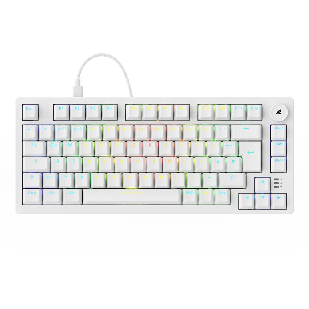 Sharkoon Gaming Tastatur Skiller SGK25 weiĂź DE - obrazek 3