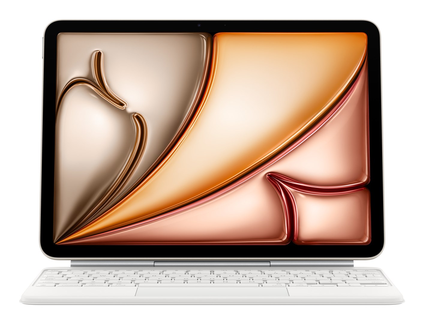 Klawiatura Apple Magic dla iPad Air 11 M3 weiß deutsch - QWERTZ - obrazek 4