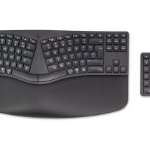 Klawiatura HP 960 Ergonomic Wireless Keyboard bezprzewodowa czarna 37E755AA