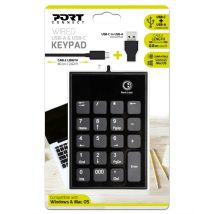 Klawiatura PORT DESIGNS 900801 NUMERIC KEYPAD WIRED