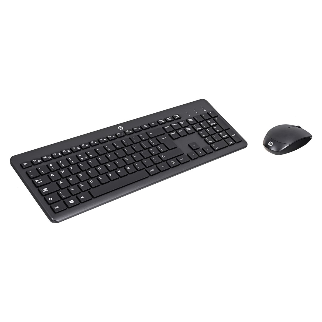Zestaw klawiatura + mysz HP 230 Wireless Mouse and Keyboard Combo bezprzewodowe czarne 18H24AA - obrazek 3