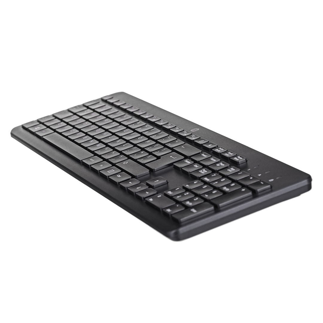 Zestaw klawiatura + mysz HP 230 Wireless Mouse and Keyboard Combo bezprzewodowe czarne 18H24AA - obrazek 4