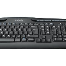Logitech Wireless Combo MK330 klawiatura Dołączona myszka USB QWERTZ Niemiecki Czarny