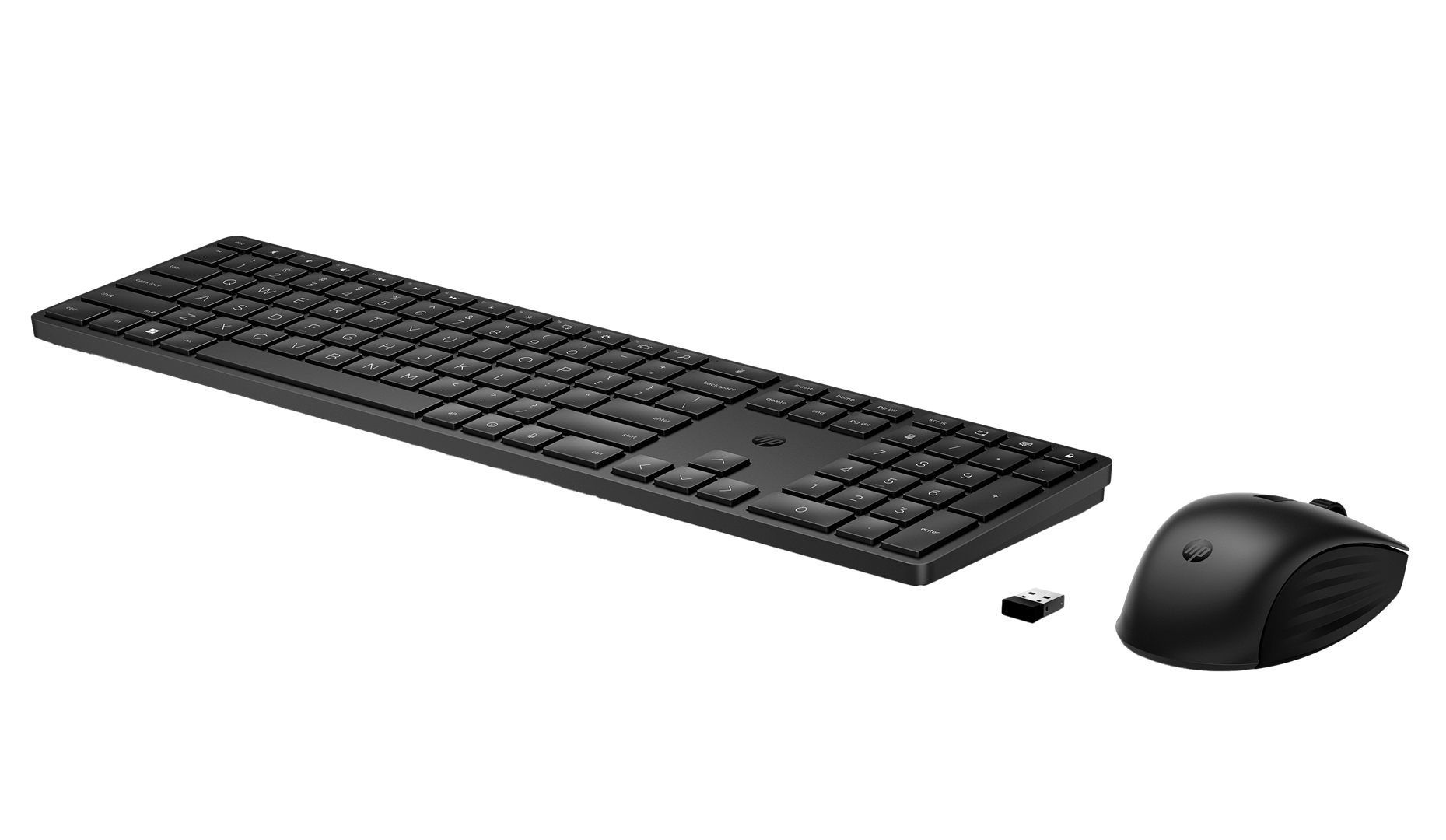 Zestaw klawiatura + mysz HP 650 Wireless Keyboard and Mouse Combo bezprzewodowe czarne 4R013AA