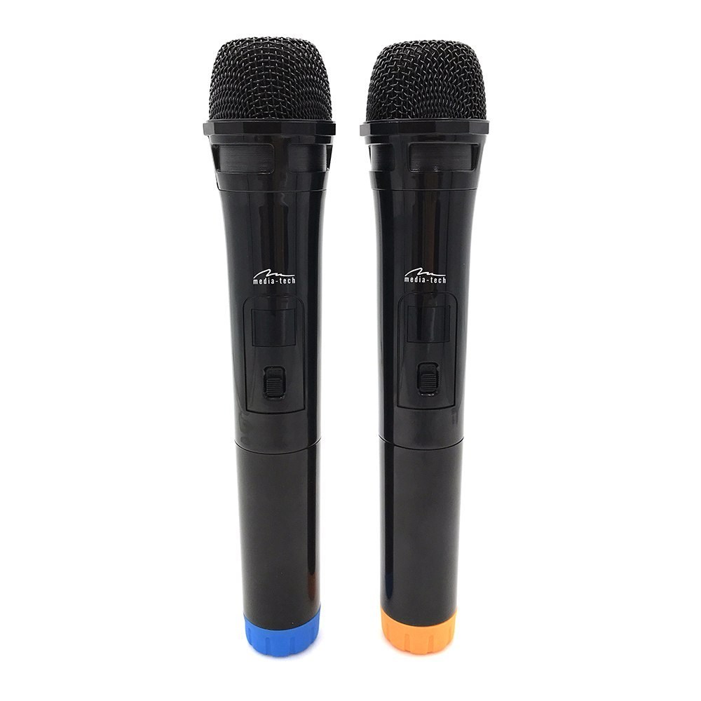 MEDIA-TECH ZESTAW BEZPRZEWODOWYCH MIKROFONÓW KARAOKE ACCENT PRO MT395 - obrazek 3