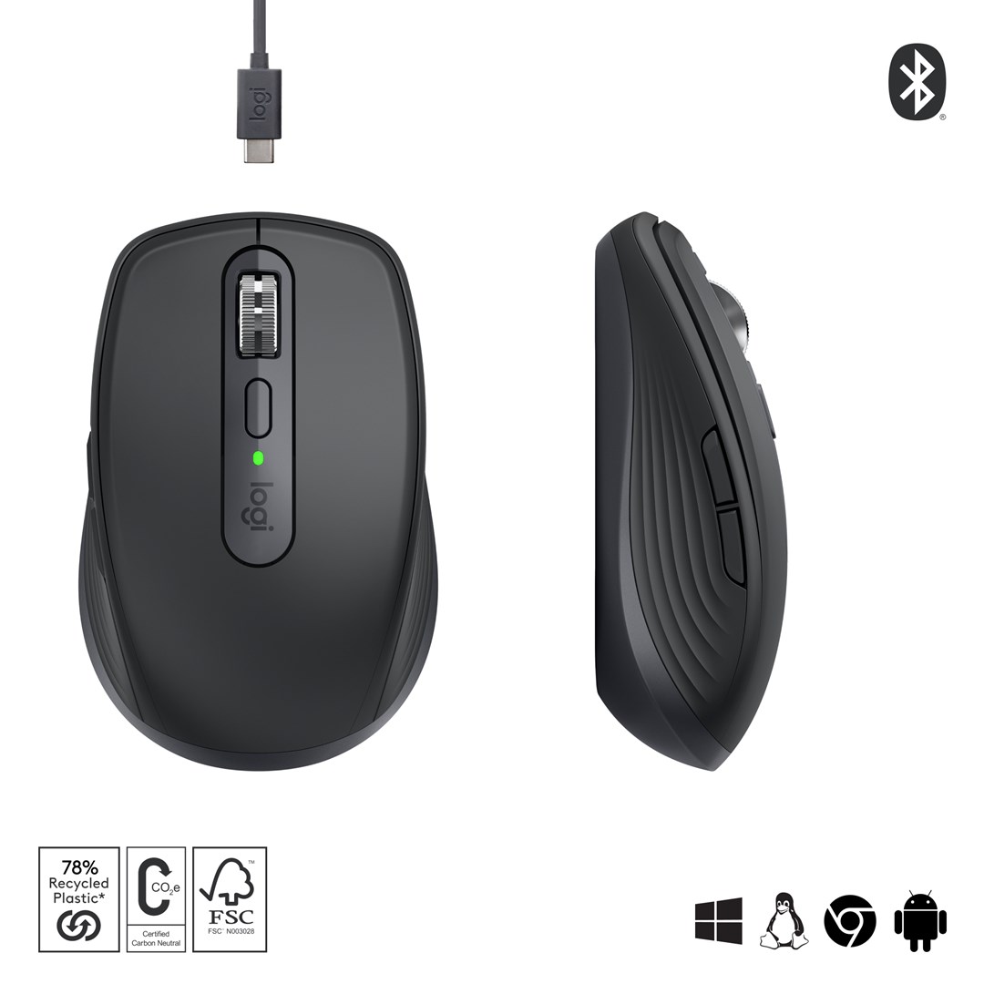 Mysz Logitech MX Anywhere 3S Graphite - obrazek 3