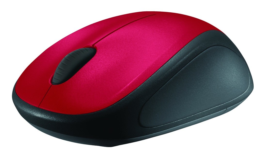 Mysz Logitech M235 910-002496 (optyczna; 1000 DPI; kolor czerwony) - obrazek 3