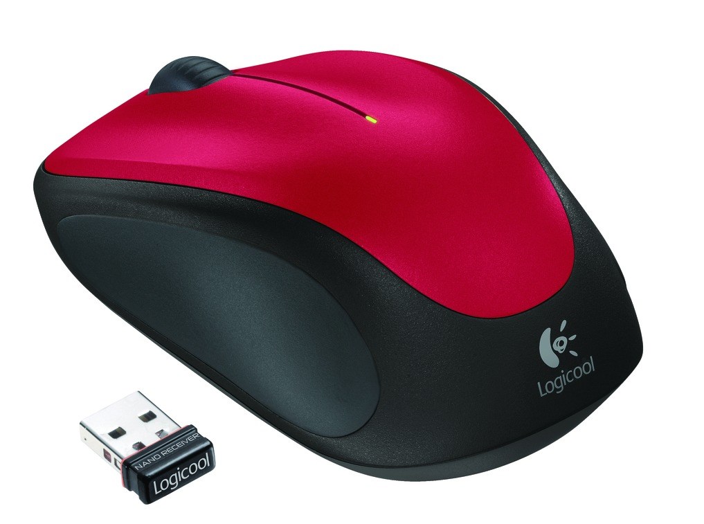 Mysz Logitech M235 910-002496 (optyczna; 1000 DPI; kolor czerwony) - obrazek 4