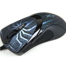 Mysz komputerowa A4 TECH Evo XGame Laser Oscar X747 Brown Fire A4TMYS29980 (laserowa; 3600 DPI; kolor brązowy)