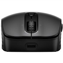 Mysz HP 690 Qi-Charging Rechargeable Wireless Mouse Black bezprzewodowa z akumulatorem czarna 7M1D4AA