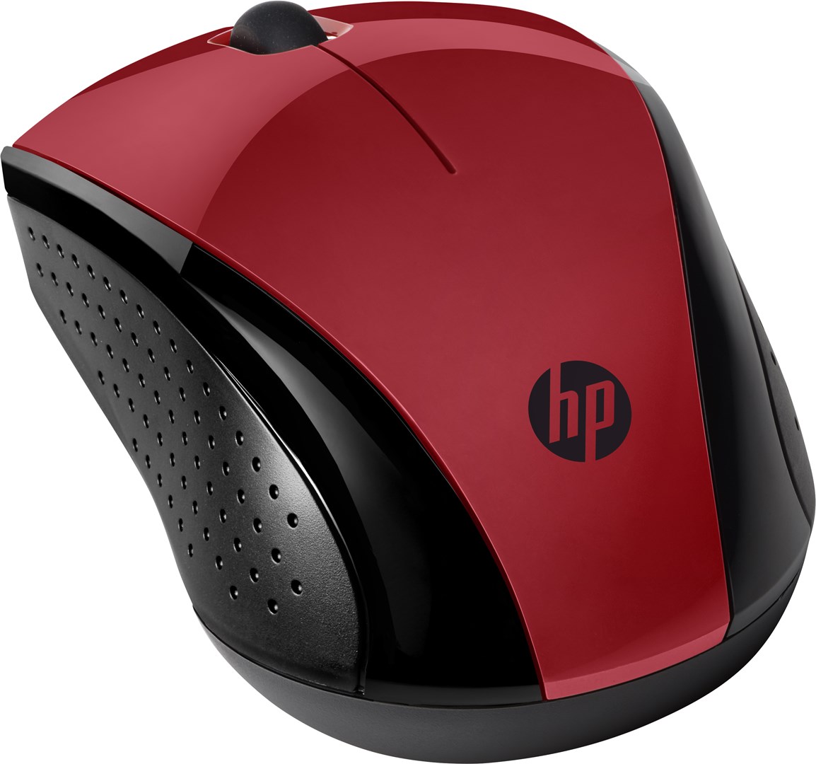 Mysz HP Wireless Mouse 220 Sunset Red bezprzewodowa czerwona 7KX10AA - obrazek 3