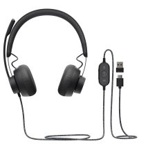 Zestaw słuchawkowy Logitech Zone Wired Earbuds USB Teams