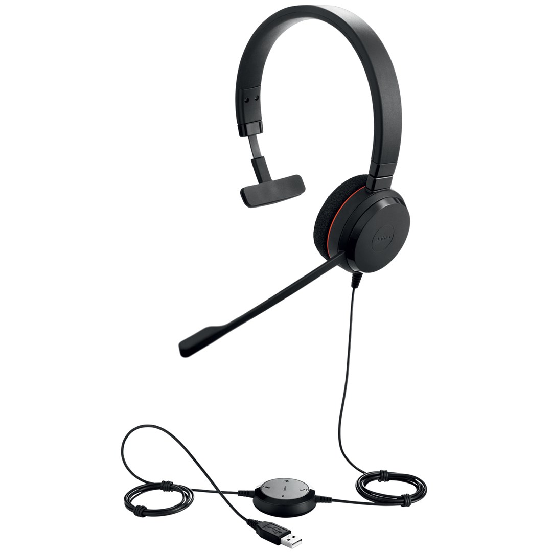 Słuchawka przewodowa Jabra Evolve 20 UC - obrazek 3