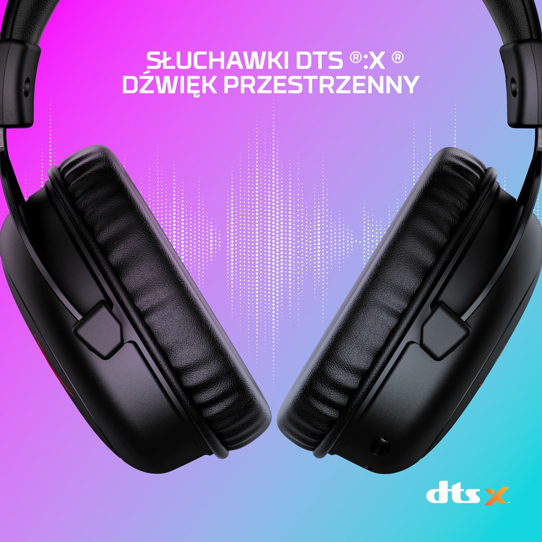 Bezprzewodowy zestaw słuchawkowy do gier Kingston HyperX Cloud II Core - obrazek 4