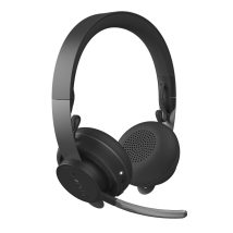 Słuchawki z mikrofonem Logitech Zone (981000854) Bluetooth Grafitowy