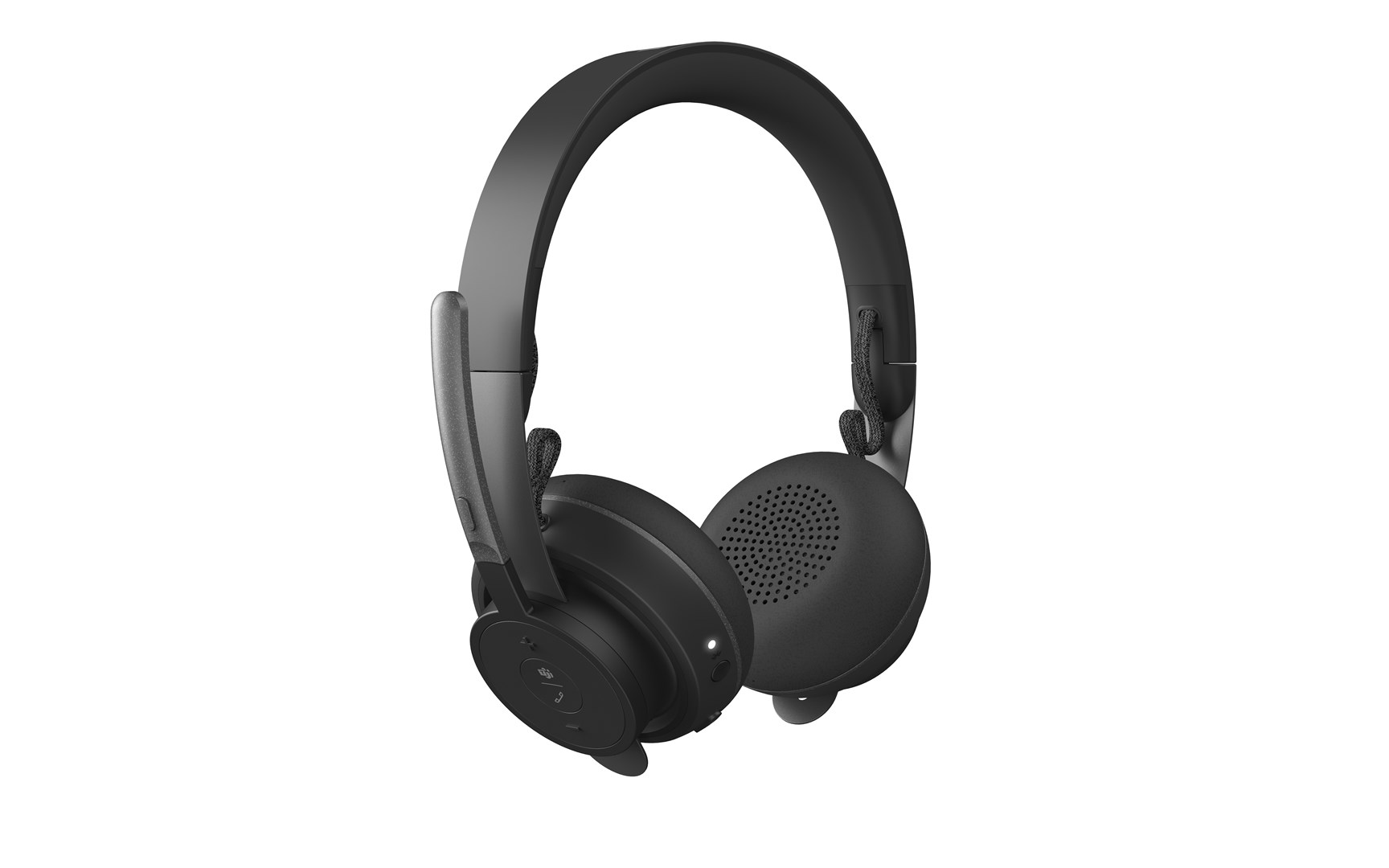 Słuchawki z mikrofonem Logitech Zone (981000854) Bluetooth Grafitowy - obrazek 3