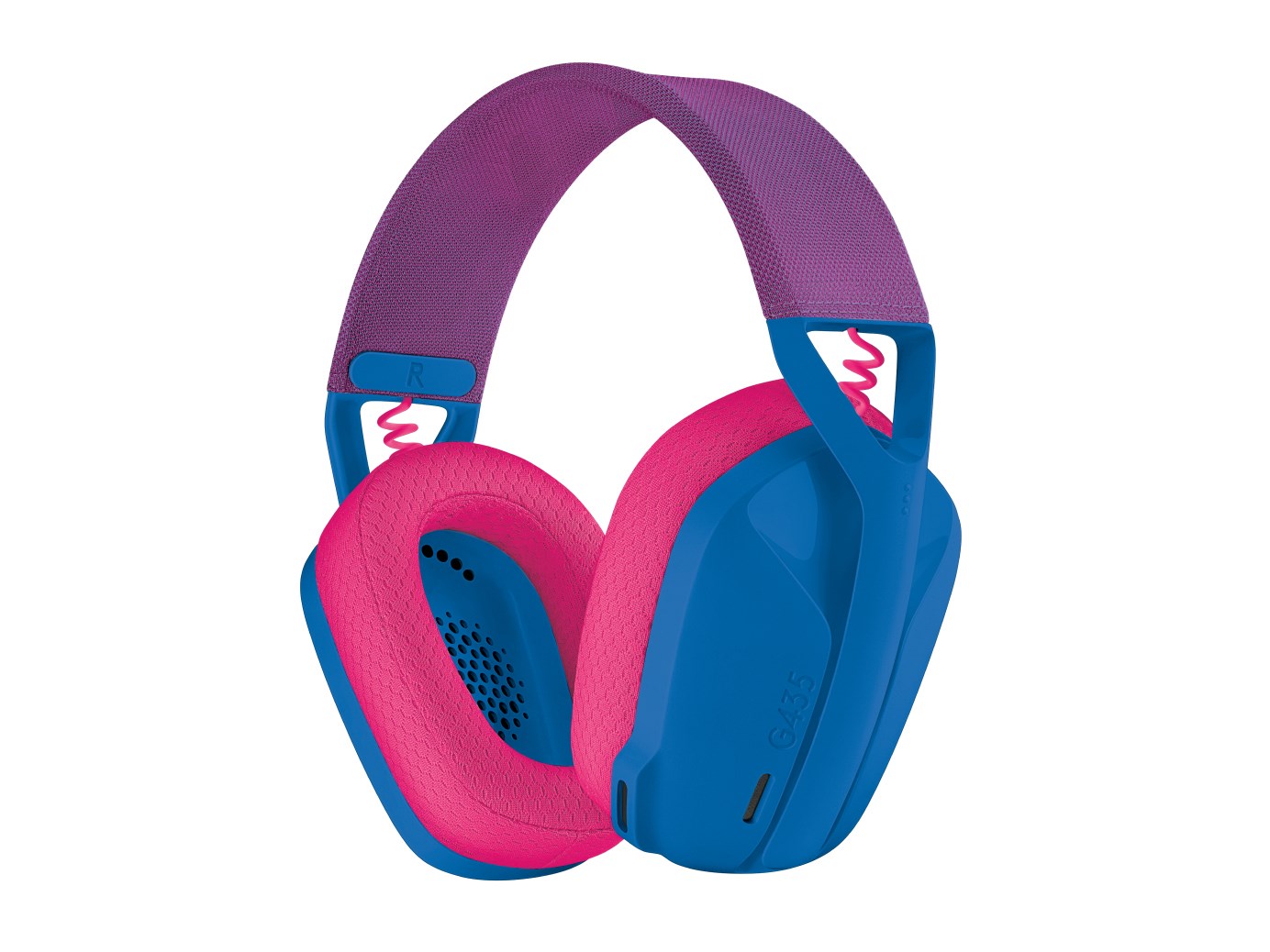 Logitech Zestaw słuchawkowy G435 LIGHTSPEED Wireless Headset - BLUE - obrazek 3