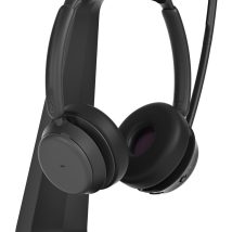 EPOS IMPACT 1061 ANC Zestaw słuchawkowy Bezprzewodowy Opaska na głowę Biuro/centrum telefoniczne Bluetooth Podstawka do ładowania Czarny