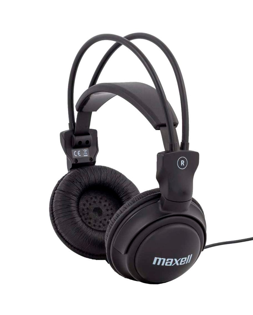 MAXELL HOME STUDIO Słuchawki Headphones czarne, idealne do domowego studia - obrazek 4
