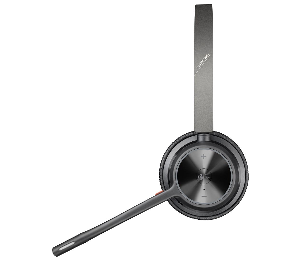 Zestaw słuchawkowy Bluetooth Poly Voyager 4320 MS Teams Certified USB-C Headset with charge stand +BT700 dongle 77Z32AA - obrazek 4