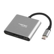 NATEC MULTI PORT FOWLER MINI (USB-C PD, USB 3.0, HDMI 4K) NMP-1607