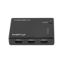 LANBERG SWITCH VIDEO 3X HDMI + PORT MICRO USB SWV-HDMI-0003