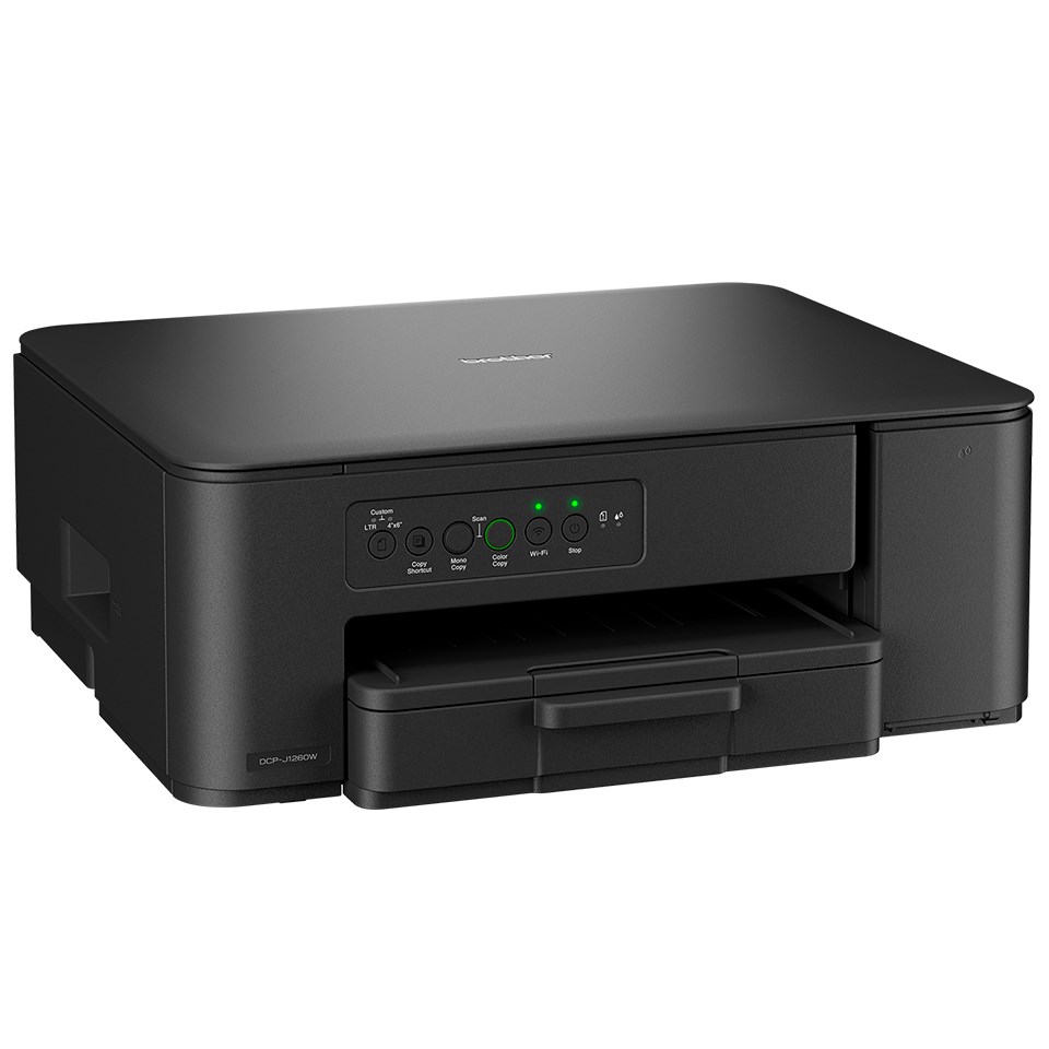 Drukarka wielofunkcyjna Brother DCP-J1260W Druk atramentowy Kolor 3 w 1 Format A4 Sieć Wi-Fi Czarny - obrazek 4
