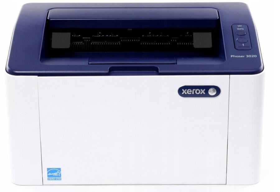 Drukarka Xerox Phaser 3020BI, A4, mono laser, 20ppm, 15K monthly, 128Mb, 8.5 sec, 150 sheets, USB 2.0, WiFi