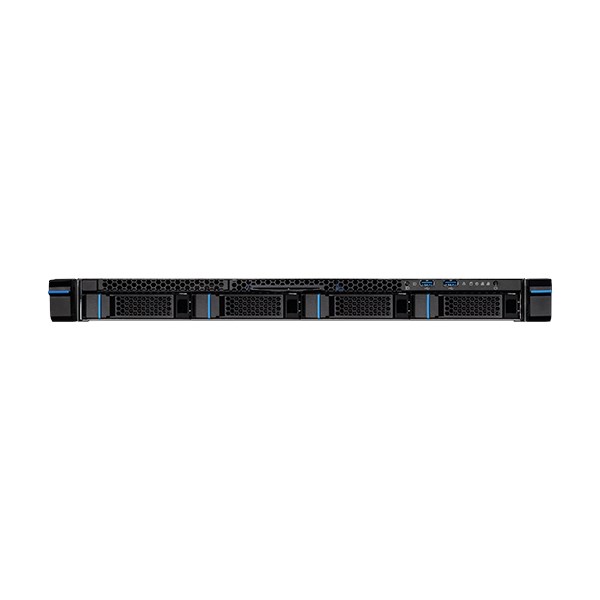 Platforma MSI Rack (1U) AMD S1102-02 Epyc 4004/4005 Ryzen 7000/9000 (4x 3,5"/2,5", 2xM.2, 2x10Gbe, IPMI, 1+1 450W) - obrazek 3