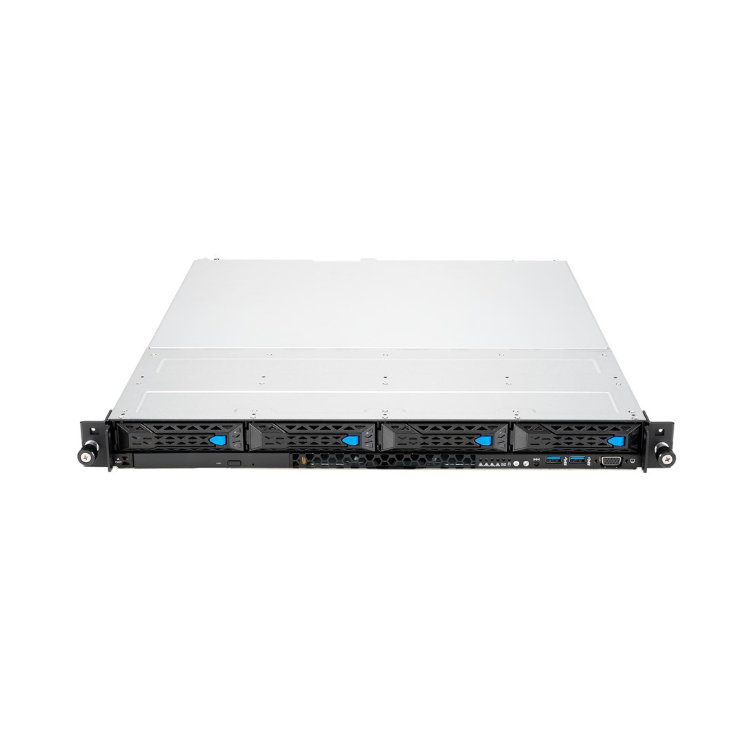 ASUS Rack 1U RS300-E11-PS4/350W Intel C2521x LGA1200 95W 4xDDR4 3200/2933/2666 4x3.5"/2.5" 2*SATA/SAS/NVMe + 2*SATA/SAS Intel® I210AT x2 PSUx1 350W 80 PLUS Gold - obrazek 3